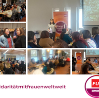 Bild vergrößern:Einige fotografische Eindrücke vom Internationalen Frauenfrühstück am 07.03.2023.