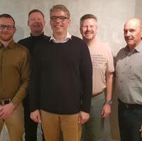 Bild vergrößern:Der neue Vorstand des Ortsverbandes Süd, es fehlt Julia Steinecke