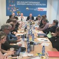 Bild vergrößern:Tagung des Landesvorstandes der CDU Sachsen-Anhalt