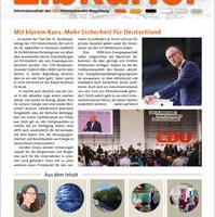 Bild vergrößern:Unter https://bit.ly/3rpv6V0 findet man die Ausgabe 03/2022 des Elbkurier, der Zeitschrift der CDU Magdeburg. 