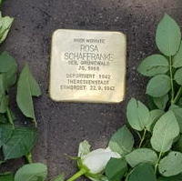 Bild vergrößern:Am 08. Juni wurden zum 34mal Stolpersteine in Erinnerung an die Opfer der NS-Diktatur in Magdeburg verlegt. 