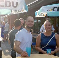 Bild vergrößern:Gemeinsames Sommerfest des CDU-Ortsverbandes Olvenstedt und der CDU/FDP-Ratsfraktion am 14. August. 