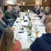 Bild vergrößern:Mitglieder der CDU-Ortsverbände Am Neustädter Feld und Olvenstedt tagten am 18. November gemeinsam. 