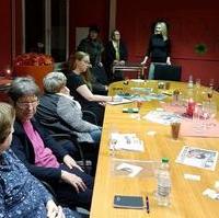 Bild vergrößern:Roter Salon der Frauen Union Magdeburg am 12. Februar diesen Jahres. 
