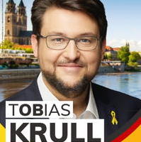 Bild vergrößern:Das A1-Plakat zur anstehenden Oberbürgermeisterwahl