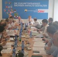 Bild vergrößern:Sitzung des CDU-Landesvorstandes 
