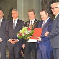 Bild vergrößern:Verleihung des Kaiser-Otto-Preises an die Organisation für Sicherheit und Zusammenarbeit in Europa (OSZE) 