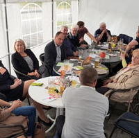 Bild vergrößern:Sitzung des CDU-Ortsverbandes Ostelbien am 31. August 2021. 