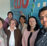 Bild vergrößern:Vertreterinnen der Frauen Union Magdeburg trafen den Abgeordneten Tobias Krull zum Gespräch. 