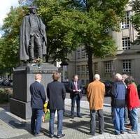 Bild vergrößern:Gedenkveranstaltung zum 283. Geburtstag von General Friedrich Wilhelm von Steuben