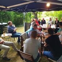 Bild vergrößern:Gut besuchter Stammtisch des CDA Magdeburg am 09. Juli 2018 mit dem Schwerpunkt Kommunalwahl 2019.