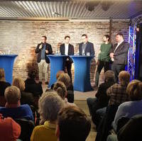 Bild vergrößern:Wahlforum zur Bundestagswahl am 04. Februar 2024. 