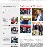 Bild vergrößern:Die Ausgabe 02/2024 der Magdeburger CDU-Zeitschrift \