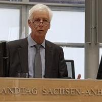 Bild vergrößern:Bei der Gedenkstunde im Landtag für die Opfer des Nationalsozialismus am 27.01. sprach der israelische  Historiker Prof. Dr. Moshe Zimmerman.