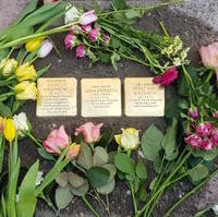 Bild vergrößern:Mehr als 800 Stolpersteine erinnern in Magdeburg an Opfer der NS-Diktatur