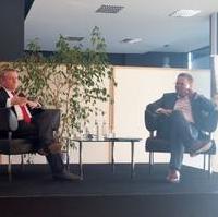 Bild vergrößern:Am 14. Juni diskutierten bei der Strehlow GmbH der Bundesgesundheitsminister Hermann Gröhe MdB und der Bundestagsabgeordnete Tino Sorge (vl.n.r.)
