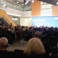 Bild vergrößern:Momentaufnahme im Konrad-Adenauer-Haus bei dem Berliner Gespräch zum Thema Nachhaltiges Wachstum - Leben im 21. Jahrhundert
