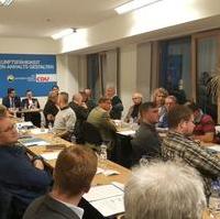 Bild vergrößern:Am 14. März 2017 fand eine weitere Beratung zum Thema Bundestagwahlkampf, mit dem Ziel der Verteidigung des Direktmandates durch Tino Sorge MdB, statt.