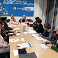Bild vergrößern:Am 04. Februar traf sich die Frauen Union Magdeburg zur Vorbereitung der Kommunalwahl. 