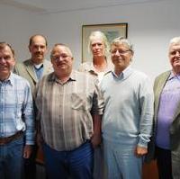 Bild vergrößern:Der neugewählte Vorstand der Fraktion CDU/Bund für Magdeburg im Stadtrat Dr. Klaus Kutschmann, Frank Schuster, Wigbert Schwenke MdL (Vorsitzender), Claudia Szydzick, Reinhard Stern und Hubert Salzborn (v.l.n.r.) 