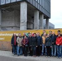 Bild vergrößern:Der Ortsverband Mitte besichtigte den Katharinenturm und informierte sich über die aktuelle Situation kurz vor der Eröffnung