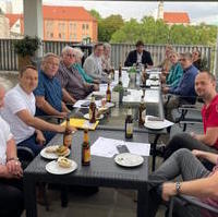 Bild vergrößern:sommerliche Sitzung des CDU-Kreisvorstandes am 15. Juli 