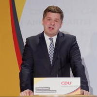 Bild vergrößern:Der neue Landesvorsitzende der CDU Sachsen-Anhalt Sven Schulze MdEP. 