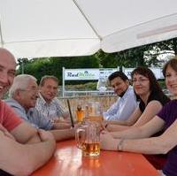 Bild vergrößern:Die CDA Magdeburg traf sich in sommerlicher Runde in der Strandbar Magdeburg.