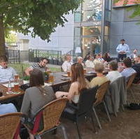 Bild vergrößern:Zu einem sommerlichen Treff trafen sich am 27. August einige Mitglieder des CDU-Ortsverbandes Mitte