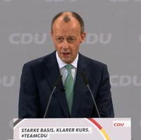 Bild vergrößern:Der neue Bundesvorsitzende der CDU Deutschland Friedrich Merz MdB.