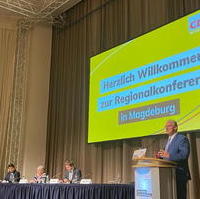 Bild vergrößern:Am 01. September fand in Magdeburg die zweite Regionalkonferenz der CDU Sachsen-Anhalt zum Entwurf des Koalitionsvertrages statt. 
