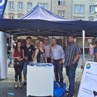 Bild vergrößern:Infostand der Jungen Union Magdeburg beim Magdeburger CSD