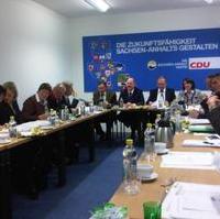 Bild vergrößern:Sitzung des Landesvorstand der CDU Sachsen-Anhalt