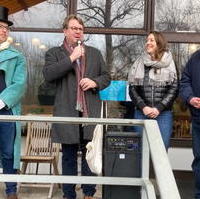 Bild vergrößern:Am 05. Februar lud die CDU Braunschweig zur 23. Eiswette ein. Wettpartner waren Sophie Ramdor MdL (2.v.r.) und Tobias Krull MdL (g.r.)