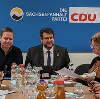 Bild vergrößern:Sitzung des CDU-Kreisvorstandes am 22. Februar 2022.