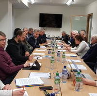 Bild vergrößern:Mitglieder des Kreisvorstandes bei ihrer Sitzung am 10.01..