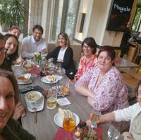 Bild vergrößern:Stammtisch der Frauen Union Magdeburg am 24. Juni 2025. 