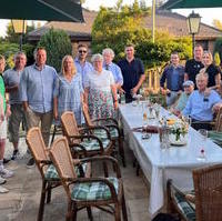 Bild vergrößern:Sommerliches Grillen des CDU-Ortsverbandes Am Neustädter Feld am 27. August. 