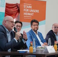 Bild vergrößern:Die Veranstaltungsreihe Blickwinkel Medizin und Pflege machte am 01. September Station in Magdeburg. 