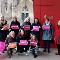 Bild vergrößern:Am 10. März führte die Frauen Union Magdeburg eine besonderen Stadtspaziergang auf den Spuren von Frauen in der Stadtgeschichte durch. 