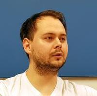 Bild vergrößern:Der Vorsitzende der Christlich Demokratischen Arbeitnehmerschaft Magdeburg, Vincent Schwenke, bei einer Sitzung dieser Vereinigung am 28. März 2018. 