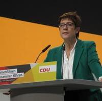 Bild vergrößern:Am 07. Dezember wurde Annegret Kramp-Karrenbauer auf dem Bundesparteitag in Hamburg zur neuen CDU-Bundesvorsitzenden gewählt. 