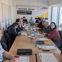 Bild vergrößern:Sitzung der Christlich-Demokratischen Arbeitnehmerschaft am 17. Januar in Magdeburg