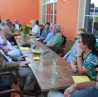 Bild vergrößern:Grillfest der Ortsverbände Olvenstedt, Am Neustädter Feld, Neue Neustadt und Diesdorf/Lindenweiler in der TexasKiste
