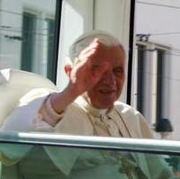 Bild vergrößern:Schnappschuss von Benedikt XVI. bei seinem Besuch in Deutschland - Photo von Stadtrat Michael Hoffmann