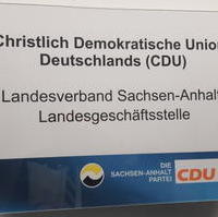 Bild vergrößern:Der Landesvorstand der CDU Sachsen-Anhalt tagte am 14. Juli in Neugattersleben. Dort wurden auch die Vorschläge der Struktur- und Satzungskommission der CDU Deutschlands diskutiert. 