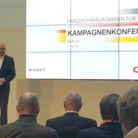 Bild vergrößern:Der CDU-Generalsekretär Dr. Peter Tauber MdB eröffnet in der CDU-Bundesgeschäftsstelle in Berlin am 26. April die Kampagnenkonferenz zur Bundestagswahl.  