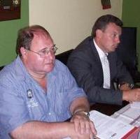 Bild vergrößern:Den Vorsitzenden der CDU-Landtagsfraktion Andre Schröder MdL (r.) konnte der Vorsitzende des CDU-Ortsverbandes Olvenstedt Rüdiger Jeziorski zu einem Diskussionsabend begrüssen