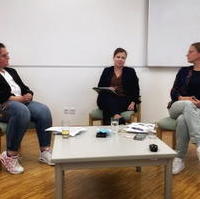 Bild vergrößern:Diskussion der Frauen Union Magdeburg zum Thema digitaler Hass