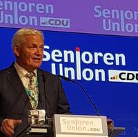 Bild vergrößern:Der neue Bundesvorsitzende der Senioren Union Hubert Hüppe. 